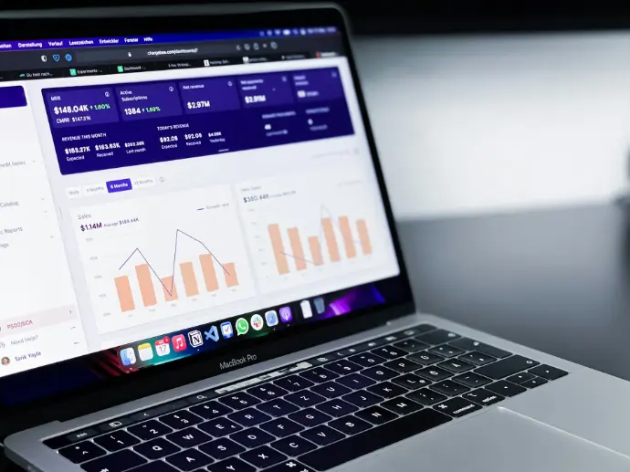 ERP CRM analytics dashboard for business automation